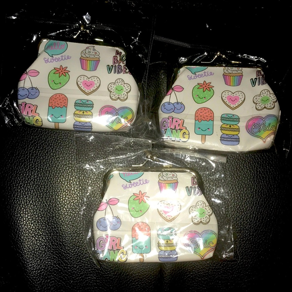 Pretty dessert coin purse🍦🧁